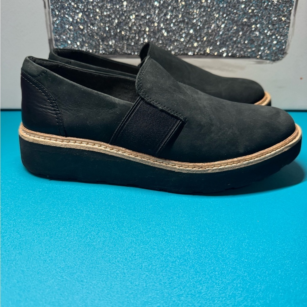 Clarks Black shoes size 8 - Picture 6 of 13